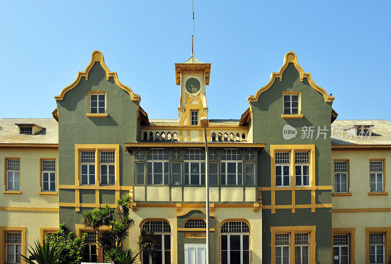 纳米比亚，Swakopmund: old Municipality Building, Daniel-Tjongarer